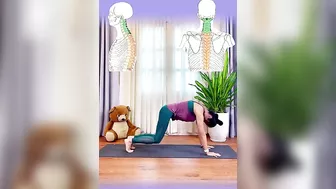 Bài Tập Yoga Trị Đau Lưng Hiệu Quả #Shorts