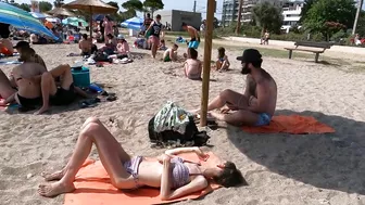 BEACH WALK GREECE????️GLIFADA BEACH????️bikini ????️greece