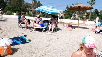 BEACH WALK GREECE????️GLIFADA BEACH????️bikini ????️greece