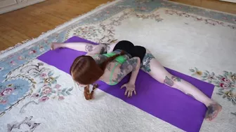 Hip opening yoga flow