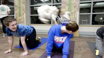 Siena Hosts GOAT YOGA