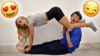 $10,000 Couples Yoga Challenge with Hot Girlfriend (It got weird)