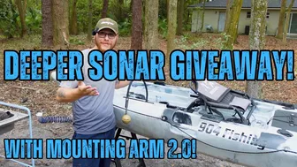 Kayak Fishing Gear Giveaway: Win Deeper Pro+2 & Flexible Arm 2.0!