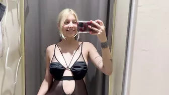 Try on haul see through bodysuit lingerie