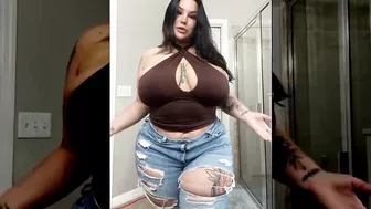 Jojo Vixxen Curvy Fashion Model Ambassador Swimsuits,Bikinis Model, Plus Size, Career Instagram Star