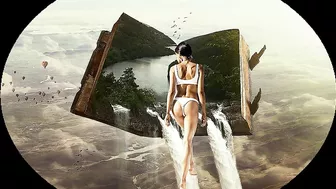 BEAUTIFUL WOMEN, BIKINIS, SWIMWEAR, SURREAL, FANTASY - "SO SURREAL" - Song by Salvatore G Sorbello