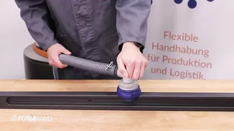 Flexible Handhabung von Holzprofilen