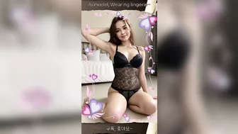 Ai model, Wearing lingerie~