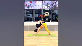 Hare krishna♥️????#youtubeshorts #yogapractice #yogainspiration #yoga #mahadev #stretching #yogagirl