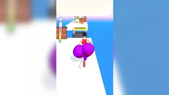 Bomb twerk run game #ytshortsvideo #girlrunner3d #gaming