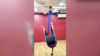 #aerial #yoga #aerialyoga #viral #trending #youtubeshorts