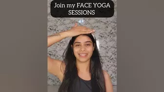 Forehead wrinkles? Try this & join my Face Yoga Sessions???? #subscribe #pratyahara #pune