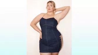 BODYSUIT OUTFIT BEAUTIFUL DRESS????TRY ON HAUL&IDEAS FOR YOU,Curvy Model Fashion,Plus Size model,deel2