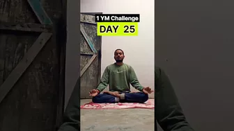 DAY 25 Challenge | Abhisefit #shorts #viralshorts #ytshorts #yoga