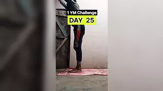 DAY 25 Challenge | Abhisefit #shorts #viralshorts #ytshorts #yoga