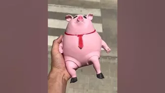 flexible piggy ????♥️|| #funny #memes