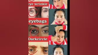 ????????♨️wrinkles free eyes, anti-aging, eyes yoga simple easy try ♨️????????#shorts