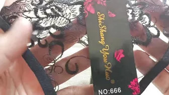 Sexy G-string See Through knots Lingerie Thong Panty Haul/Review from Lazada #79 #haul