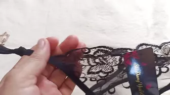 Sexy G-string See Through knots Lingerie Thong Panty Haul/Review from Lazada #79 #haul