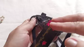 Sexy G-string See Through knots Lingerie Thong Panty Haul/Review from Lazada #79 #haul