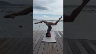 Floating in the Sky | Chebyjane #shorts #yoga #stretching