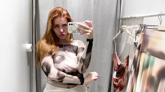 [4K] Transparent Clothes Haul with Katy | See through clothes Try-on