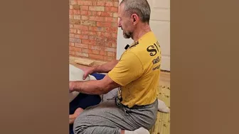 A unique technique for pumping a person #stretching