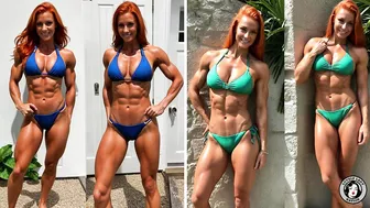 Muscle ladies in bikinis Vol.2 - A.I. Models looking sensational