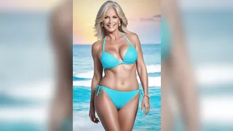 Natural Older Women Over 60 ???? Beauty Knows No Age: Bikinis for Mature Women