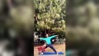 #harharmahadev ????????stand like a warrior ???? #motivation #unique #jaishreeram #ayodhya #shorts #yoga