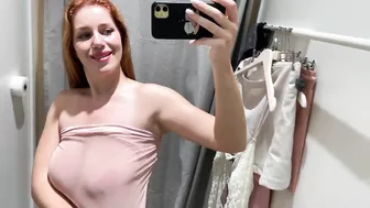 [4K] See through Clothes Try-on Haul | Transparent Try-on with Katy