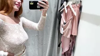 [4K] See through Clothes Try-on Haul | Transparent Try-on with Katy