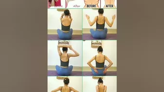 yoga pilates to reduce body fat #pilates p #reducebodyfat p #fatlossworkout #shortsviral #yoga