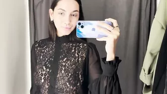 Try-on Haul (Transparent shirt)