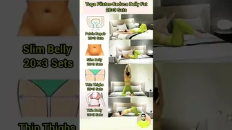 Yoga pilets reduce belly fat women ???? Yoga for weight loss fast ????#weightloss #fitness #bellyfat