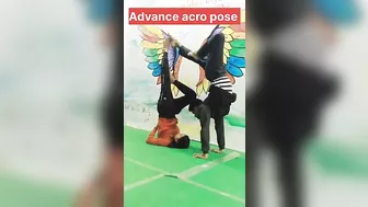 advance acro yoga pose trending ????????#youtubeshorts #trending #viral #shorts #shortvideo #ytshorts #ak