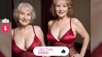 Natural Older Woman Attractively Dressed ???? Beauty Lingerie Collection by aVa ► 34