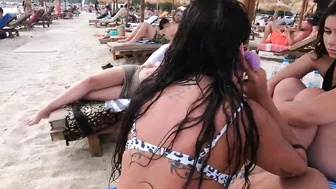 BEACH WALK GREECE????️BOLIVAR BEACH????️bikini????️greece