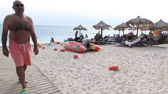 BEACH WALK GREECE????️BOLIVAR BEACH????️bikini????️greece