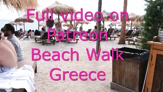 BEACH WALK GREECE????️BOLIVAR BEACH????️bikini????️greece