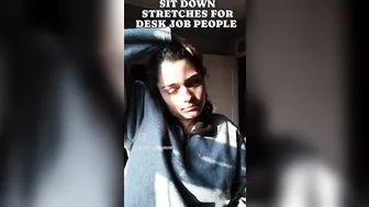 Do the stretch.. #deskjob #stretching #deskyoga #yoga #selfcare