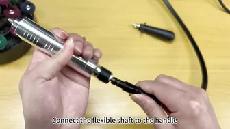 How to use the Hang-Up SR Flexible Shaft Motors?