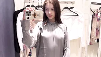 Try On Haul _ Short Blouse