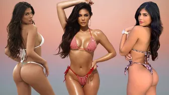 AMANDA TRIVIZAS, The Enchanting Bikini & Lingerie Model