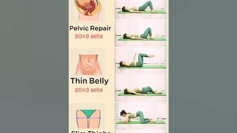 Yoga Pilates-Reduce Belly Fat #yoga #reducebellyfat #bellyfatloss #short