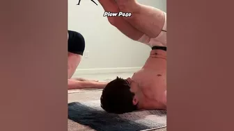 How to do Plow Pose - Yoga for Men #shorts