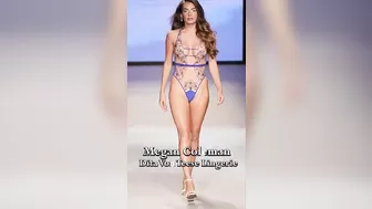 Megan Coleman Slow Motion Runway Walk / Dita Von Teese Lingerie / Paraiso Miami Swim Week 2023