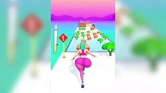 Twerk Race 3d walkthrough levels Roblox twerk Race noob vs pro vs hacker (iOS, android mobile game)