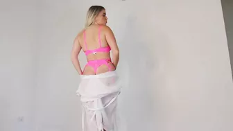 Neon Pink Lingerie Try On! By Daisy Ruth