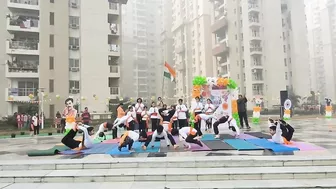 Republic Day 2024- Yoga Formations